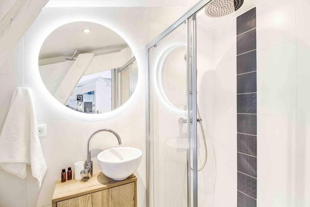 New Design Studio Walking To The Beach And Shops Apartment Вилафранк-сюр-Мер Екстериор снимка